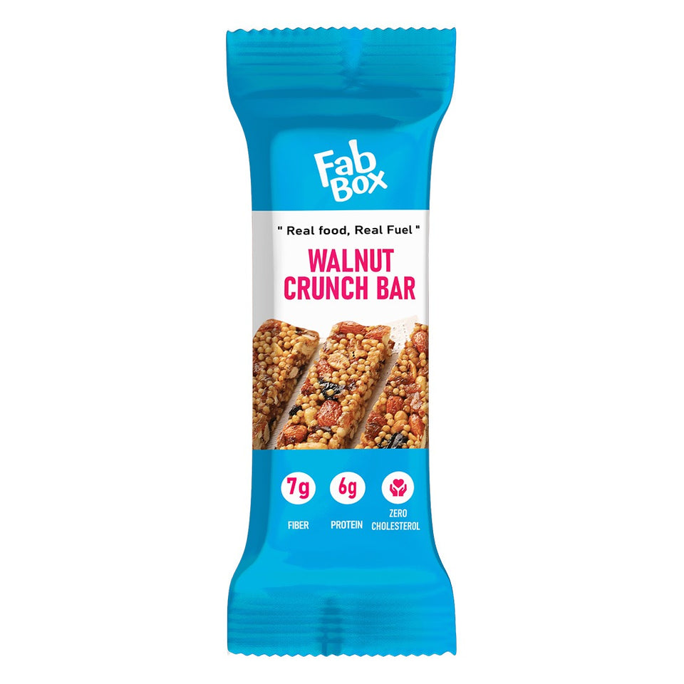 walnut crunch bar product front cover packet