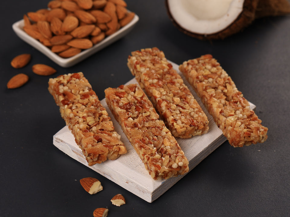 Almond Coconut Bar 120g - (30g* 4 bars)