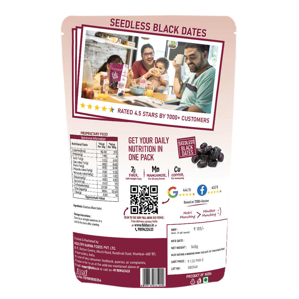 afghani black dates product back cover packet