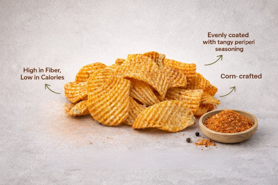 ZESTY PERI PERI RUFFLES  125gm
