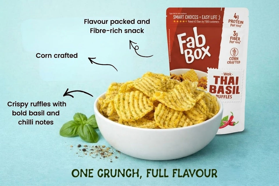 WOK THAI BASIL RUFFLES 125gm