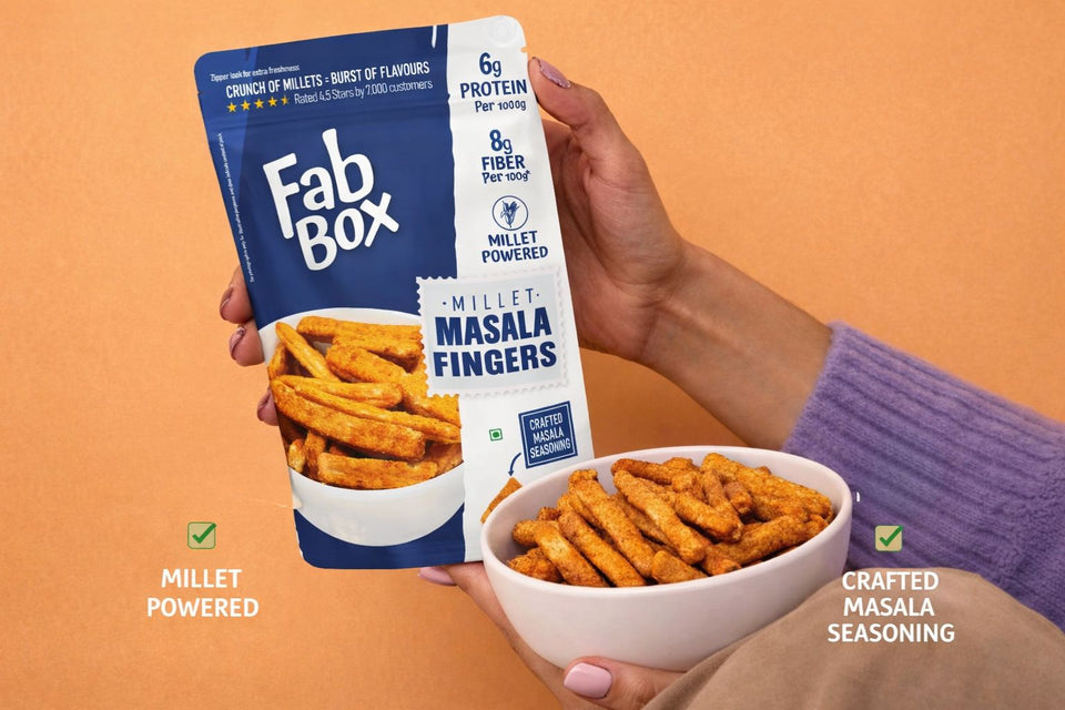 MILLET MASALA FINGERS 125gm