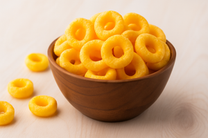 High Protein Nacho Millet Rings