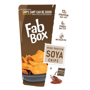 high protein soya millet chips product front cover packet