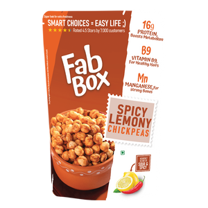spicy lemony chickpes product front cover packet
