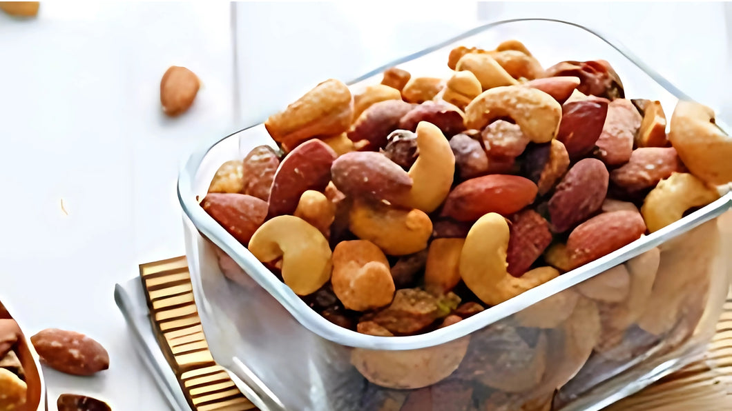 mix nut chaat