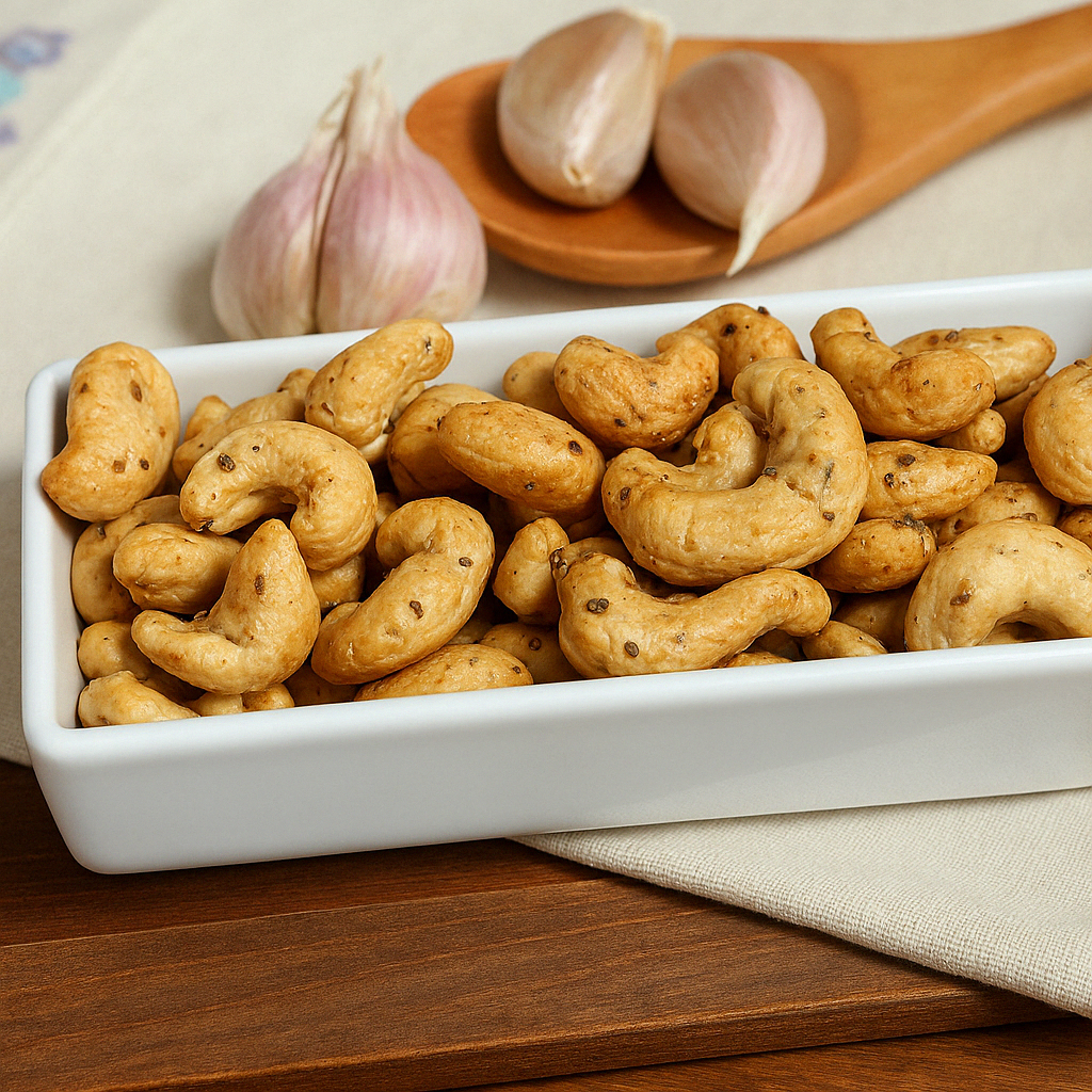 BURNT GARLIC CASHEWS NUT