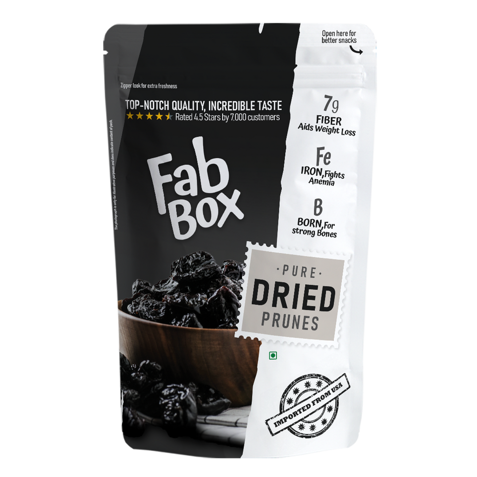 dried prunes product packet