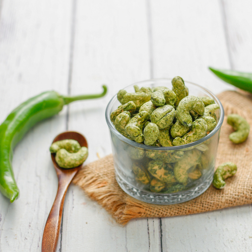 Green Chili Cashews