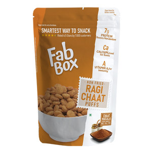 ragi chaat puffs product front cover packet