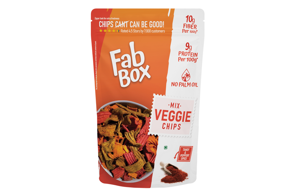 MIX VEGGIE  CHIPS 125gm