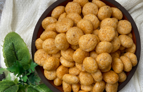 masala jowar millet puffs
