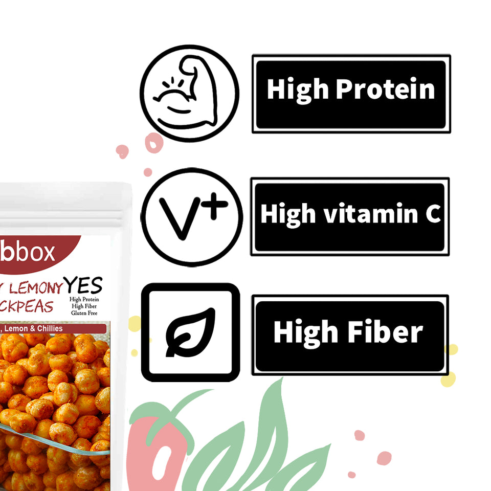 Spicy Lemony Chickpeas 420 gms