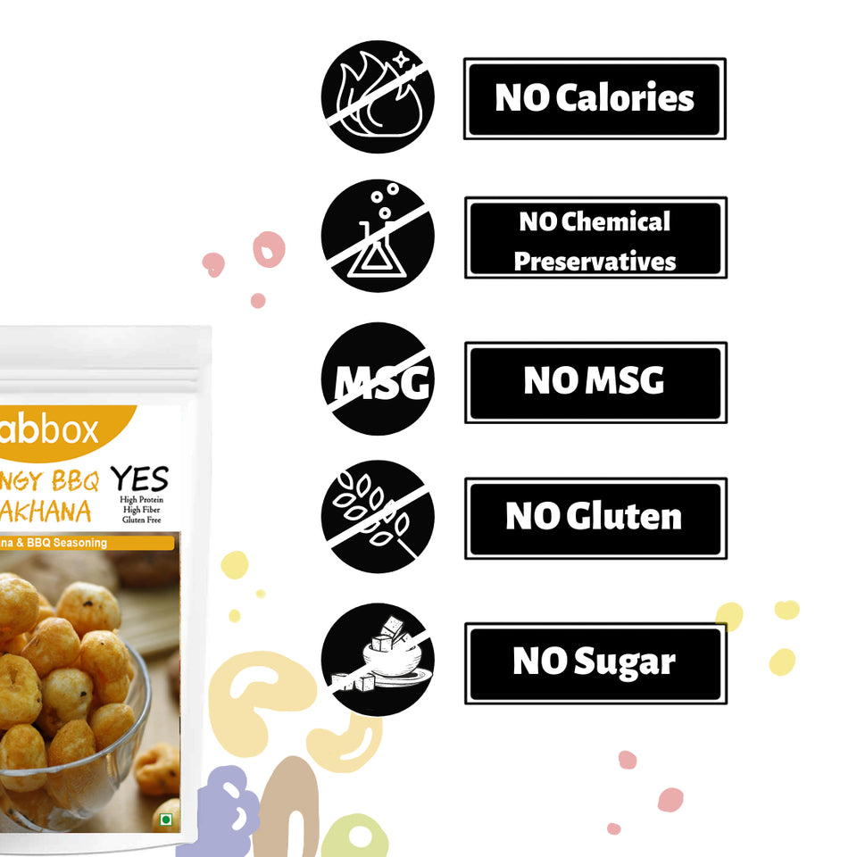 Chaat Flavoured Makhanas (Jumbo)