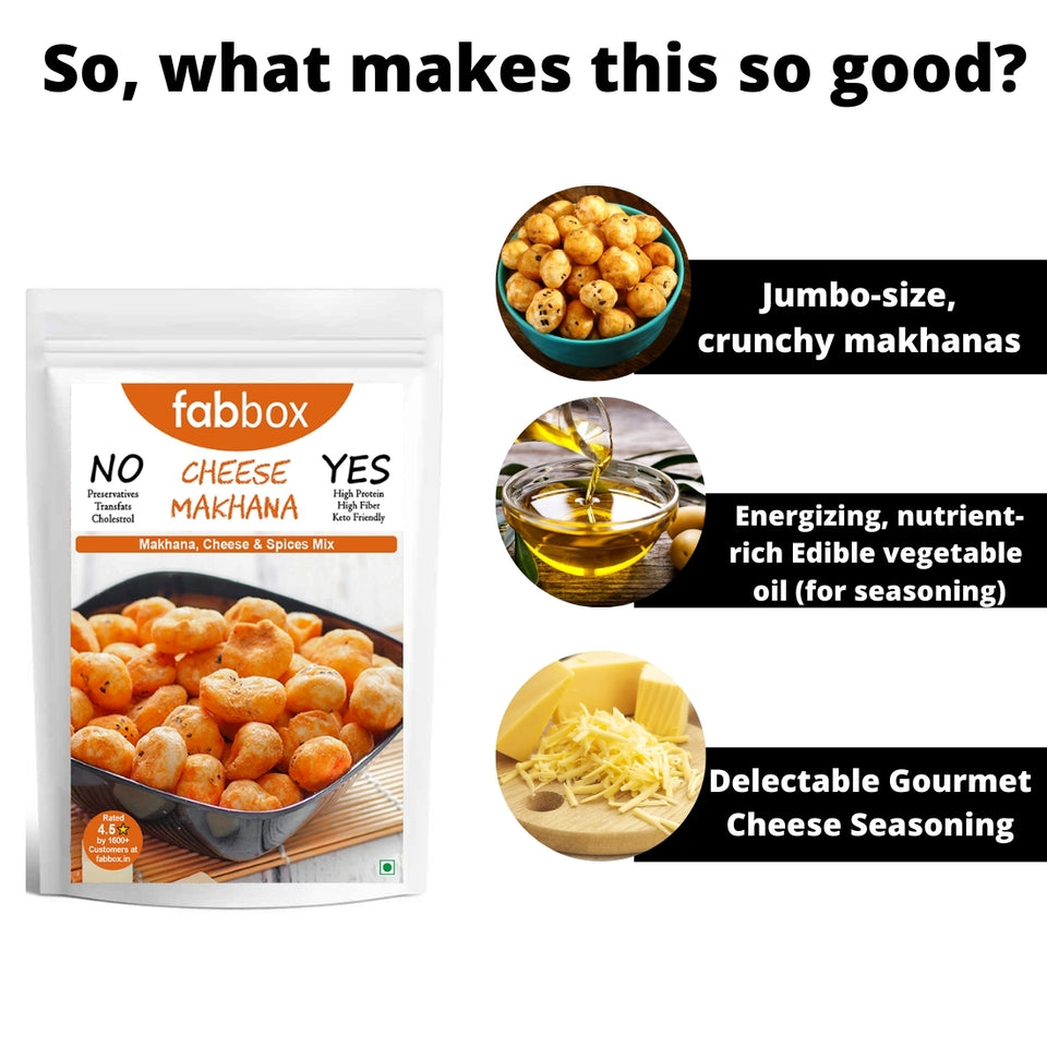 Cheese Makhanas (Jumbo)