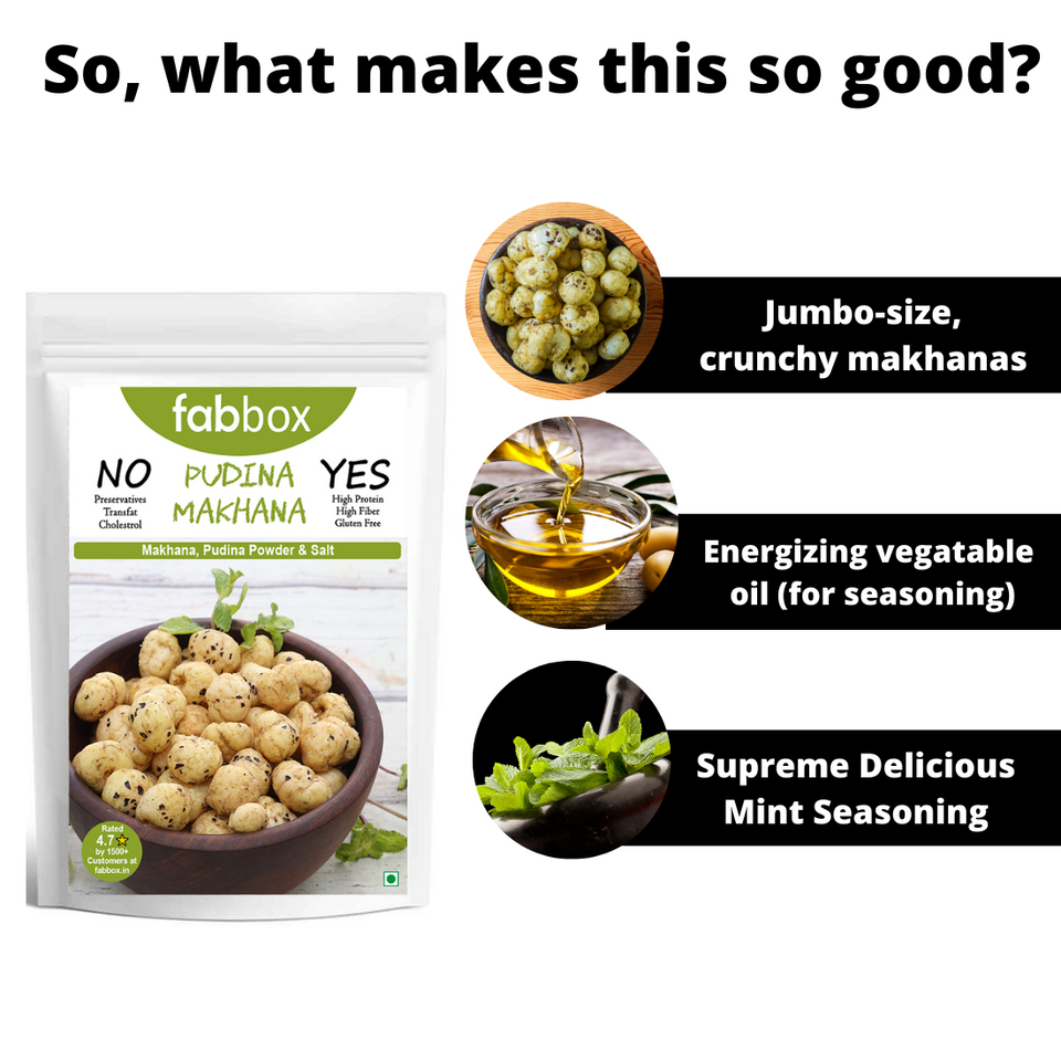 Pudina Makhana 249 gms