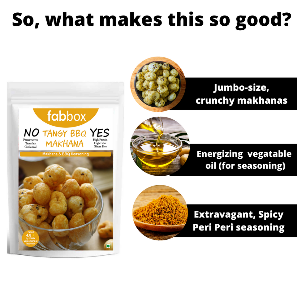 Chaat Flavoured Makhanas (Jumbo)