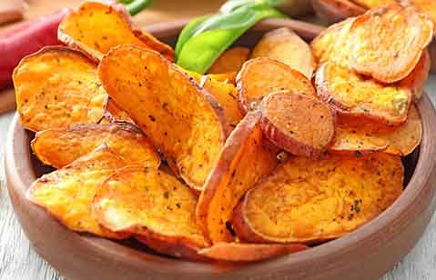 Peri Peri Sweet Potato Chips 273 gms