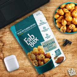 chaat flavoue makhana product front cover packet