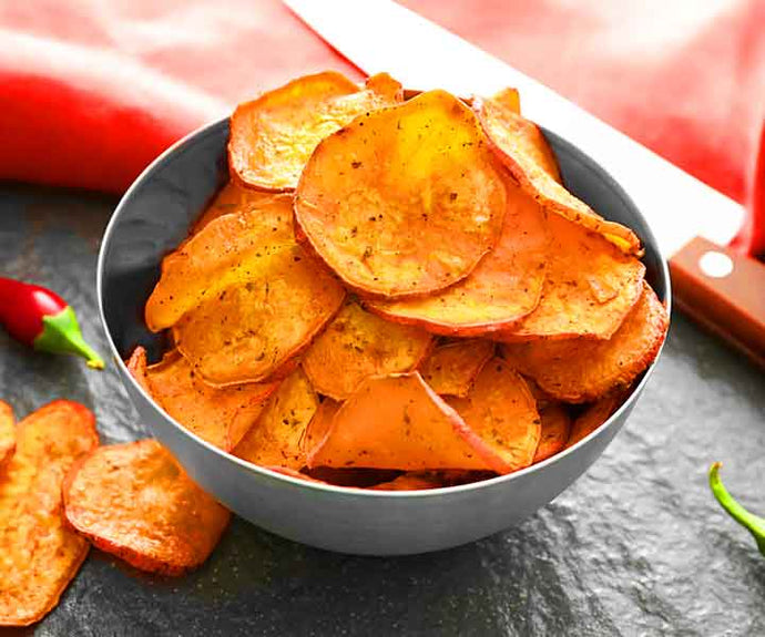 Salsa Sweet Potato Chips